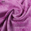 100% Viscose Challis&Poplin Tie Dyed Fabric For Dresses